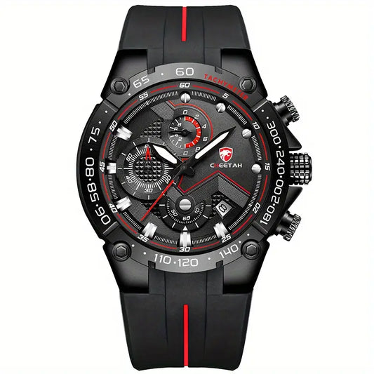 Classy Men's Sport Chronograph Sturdy Watch