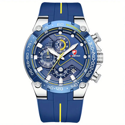 Classy Men's Sport Chronograph Sturdy Watch