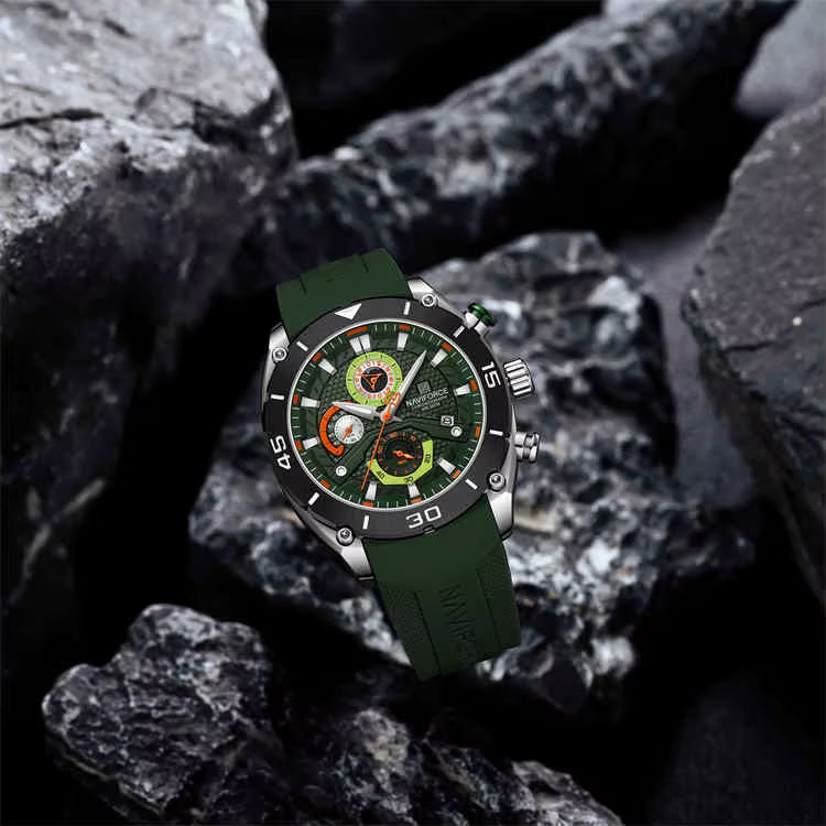 Elegant Men's Sport Chronograph Durable Watch