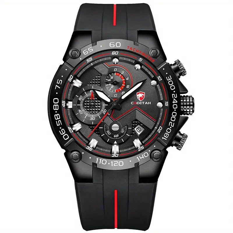 Classy Men's Sport Chronograph Sturdy Watch