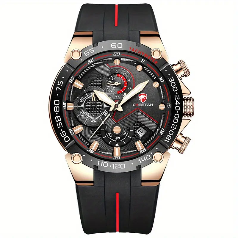 Classy Men's Sport Chronograph Sturdy Watch