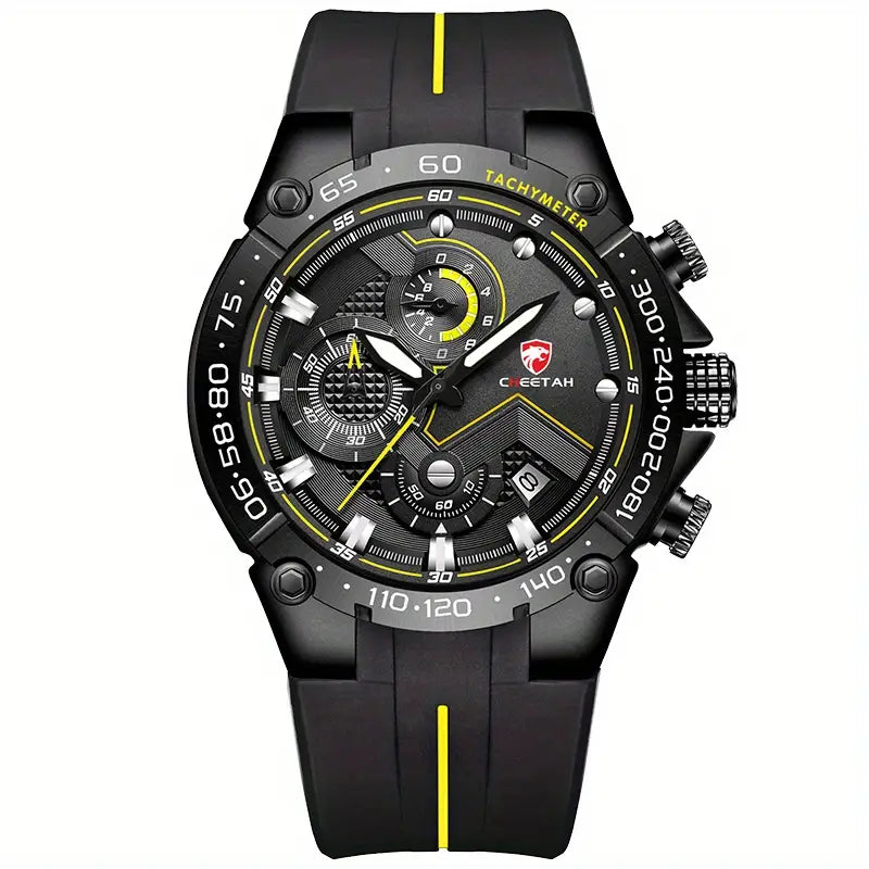 Classy Men's Sport Chronograph Sturdy Watch