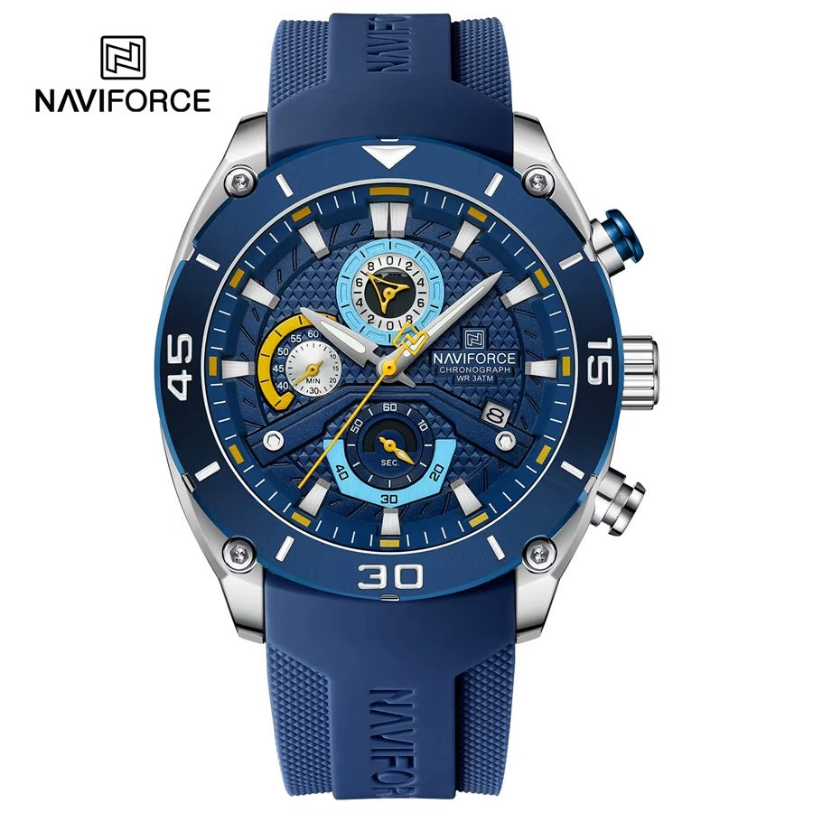 Elegant Men's Sport Chronograph Durable Watch